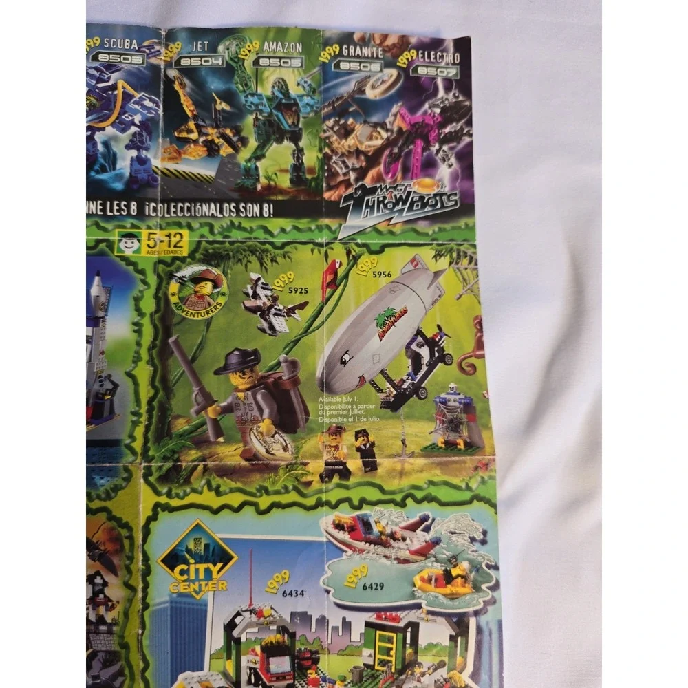 LEGO - Star Wars & Rock Raiders Mini Poster Catalog - 1999 - 4112688-AM - Picture 8 of 10